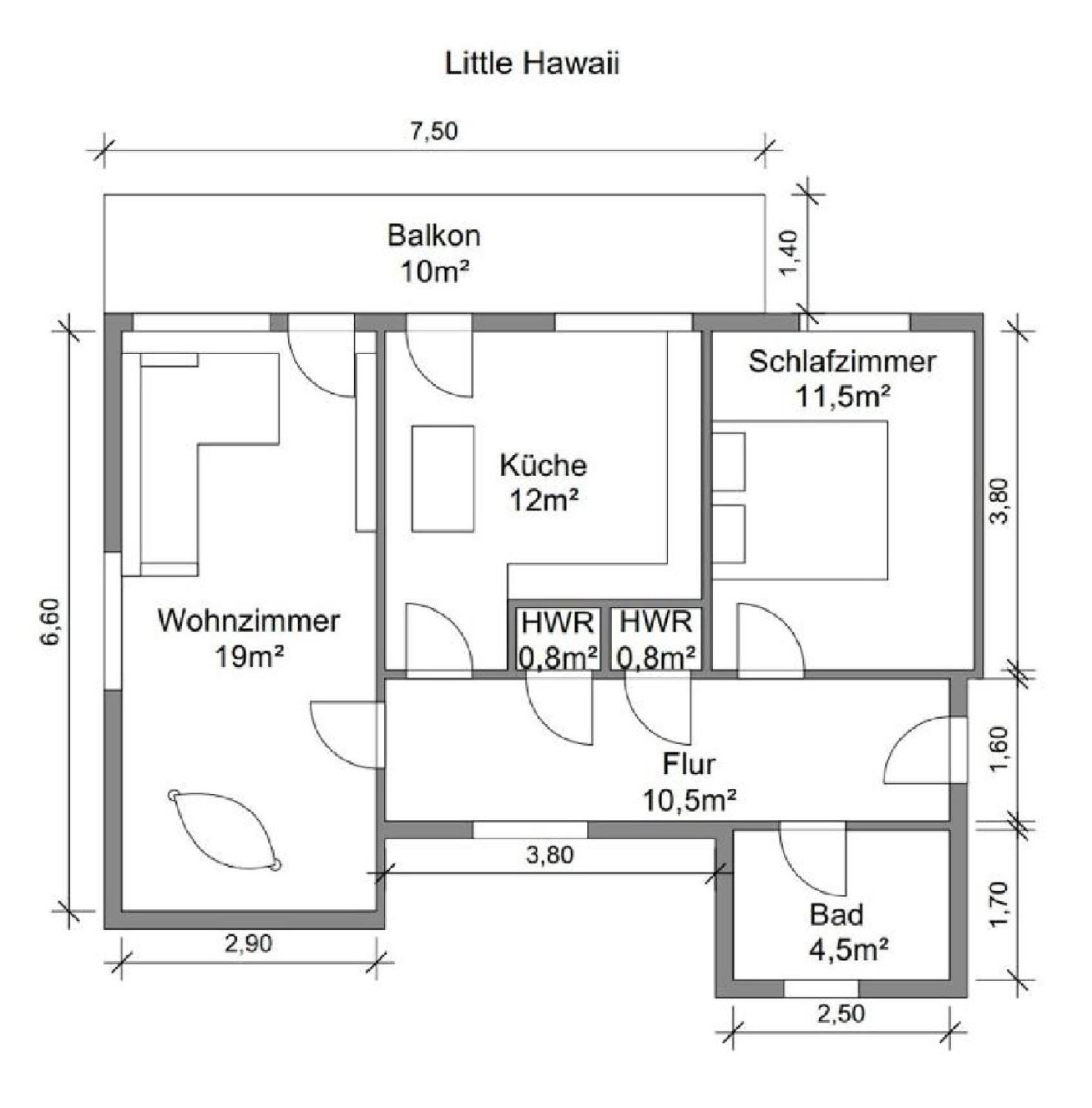 Little Hawaii & Texas Apartment Bad Wildungen Exterior photo